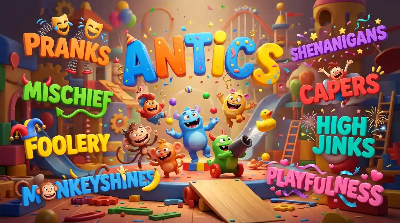 Synonyms for Antics