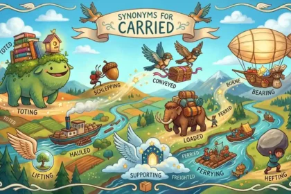 Synonyms for Carried