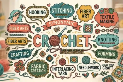 Synonyms for Crochet 