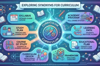 Synonyms for Curriculum