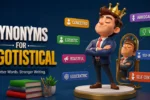 Synonyms for Egotistical