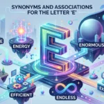 Synonyms for E