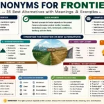 Synonyms for Frontier