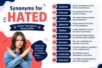 Synonyms for Hated