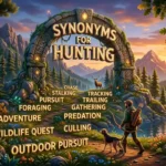 Synonyms for Hunting