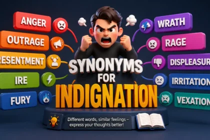 Synonyms for Indignation