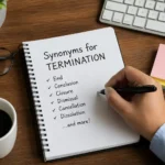 Synonyms for Termination