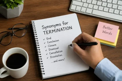 Synonyms for Termination
