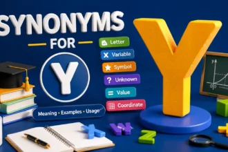 Synonyms for Y