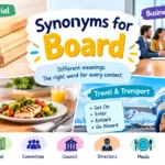 Synonyms for Board