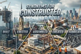 Synonyms for Constructed