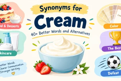 Synonyms for Cream