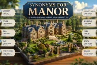 Synonyms for Manor