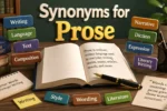 Synonyms for Prose