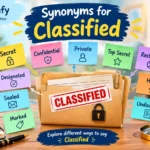 Synonyms for Classified
