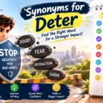Synonyms for Deter