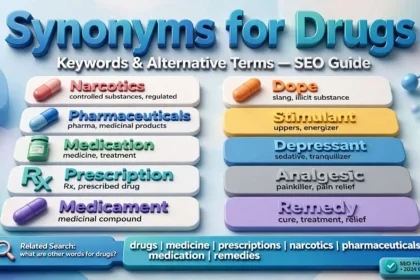 Synonyms for Drugs