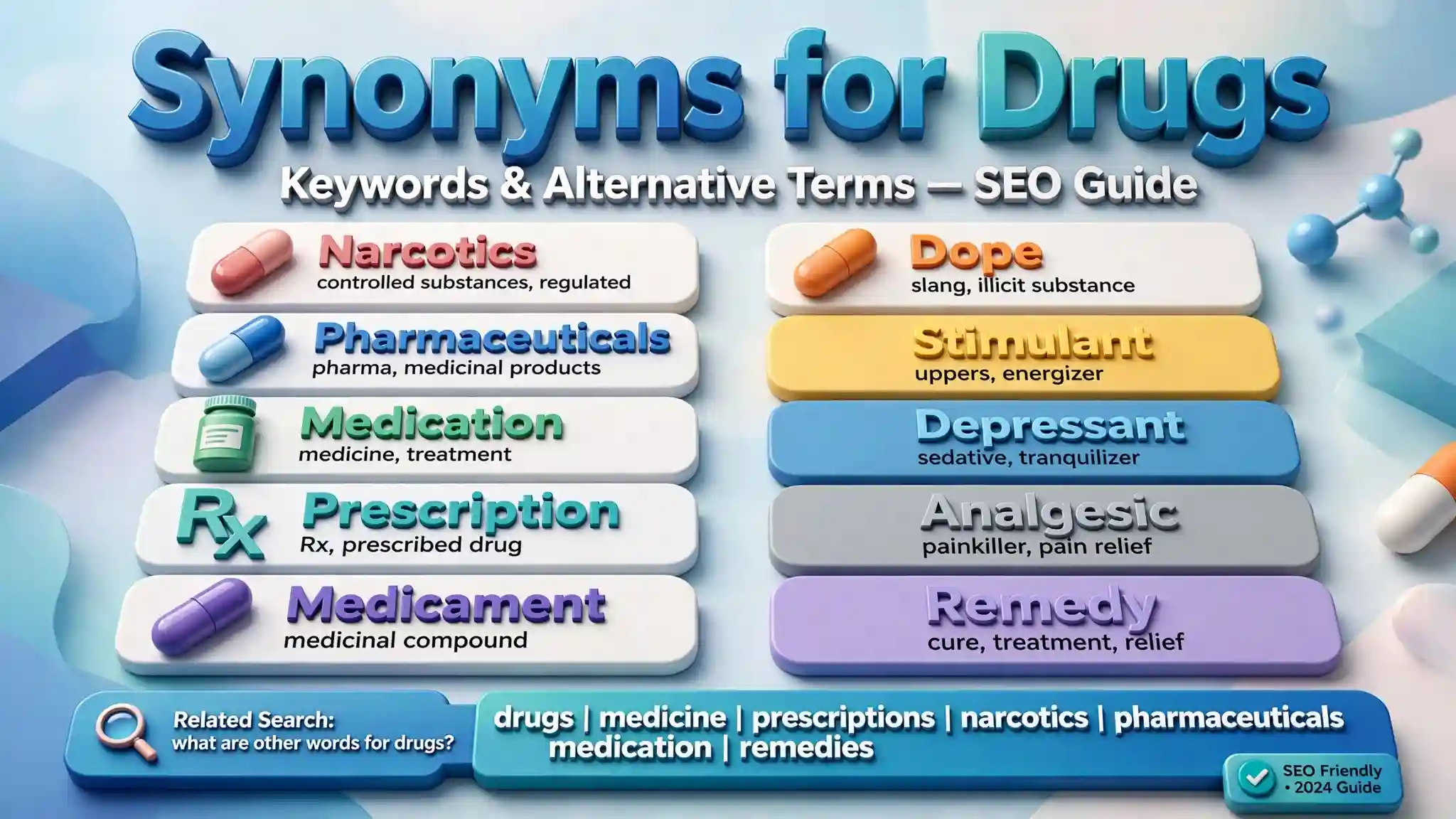 Synonyms for Drugs