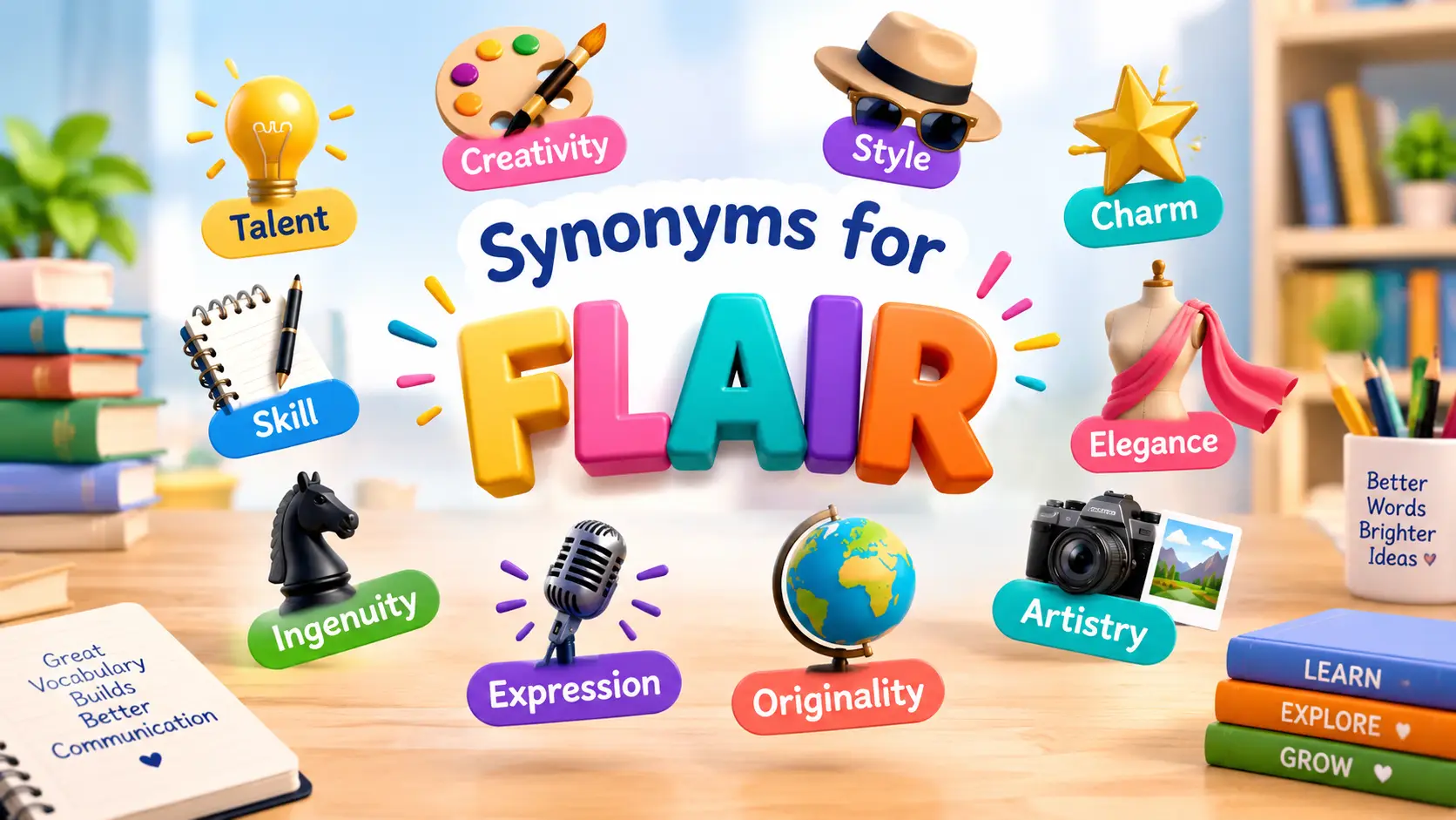 Synonyms for Flair