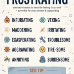 Synonyms for Frustrating