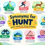 Synonyms for Hunt